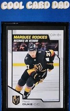 2020-21 O-Pee-Chee #621 Reid Duke Marquee Rookies Vegas Golden Knights
