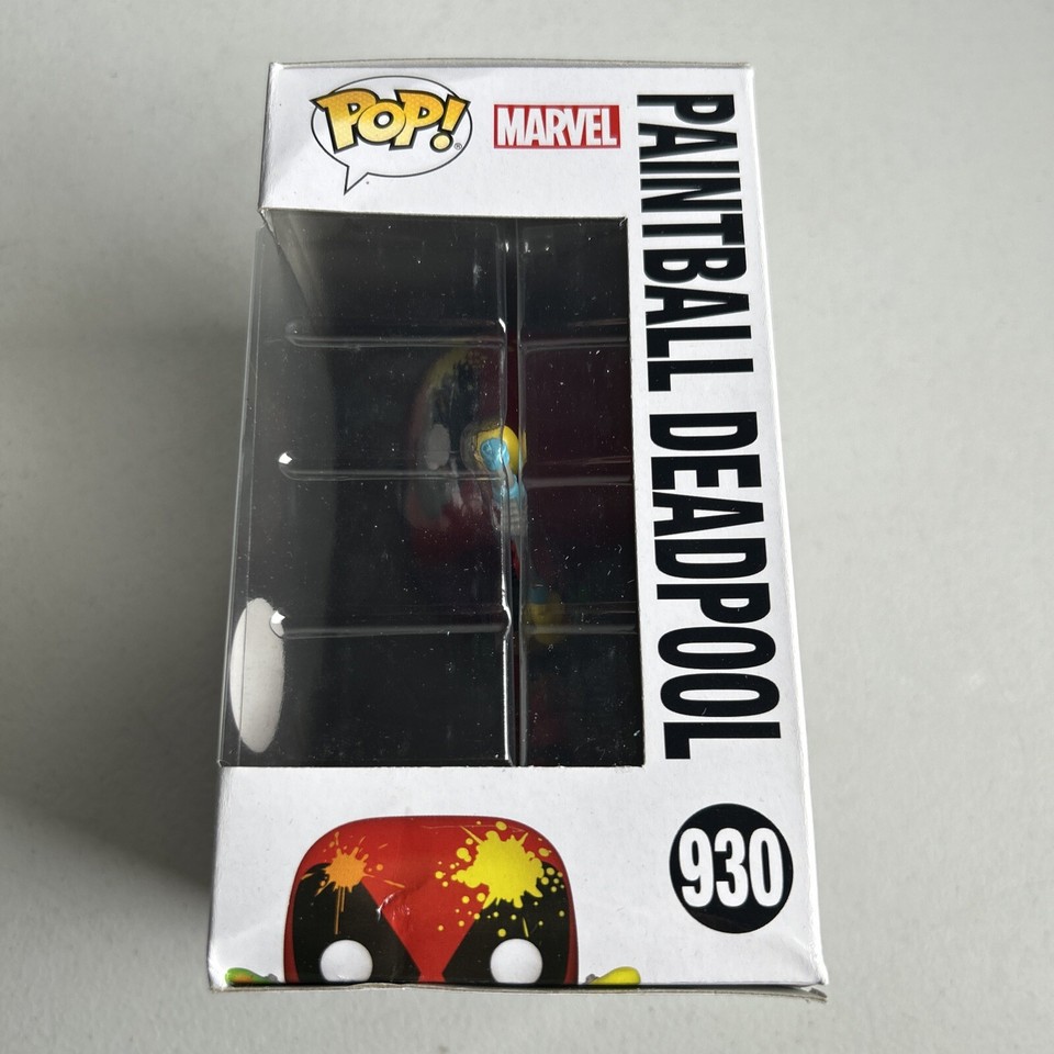 Funko Pop! Deadpool 930 Paintball Deadpool GameStop Exclusive Fast