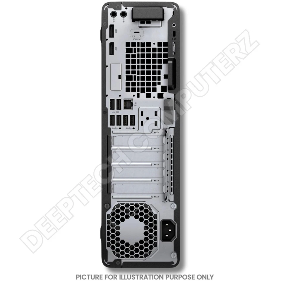 HP EliteDesk 800 G3 SFF Core i7 7th Gen 64GB RAM 2TB SSD 7 Display Support Wi-Fi - Image 4 of 4