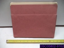 Qty = 1 Box of 25: Fibre-Guard Expandable File Pockets 9-1/2" x 11-3/4" F1534TY