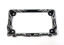 Porta Matrícula Universal Ajustable Para Motos - Aluminio Negro, 270x200x40 Mm, Compatible Con Honda FMX 650 Y Otras - Incluye Guantes