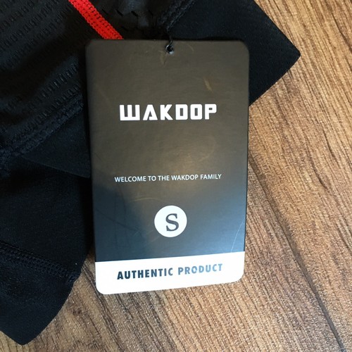 Black Bike Cycling Padded Quick Dry Underwear Boxer Shorts WAKDOP Size Small - Picture 2 of 6