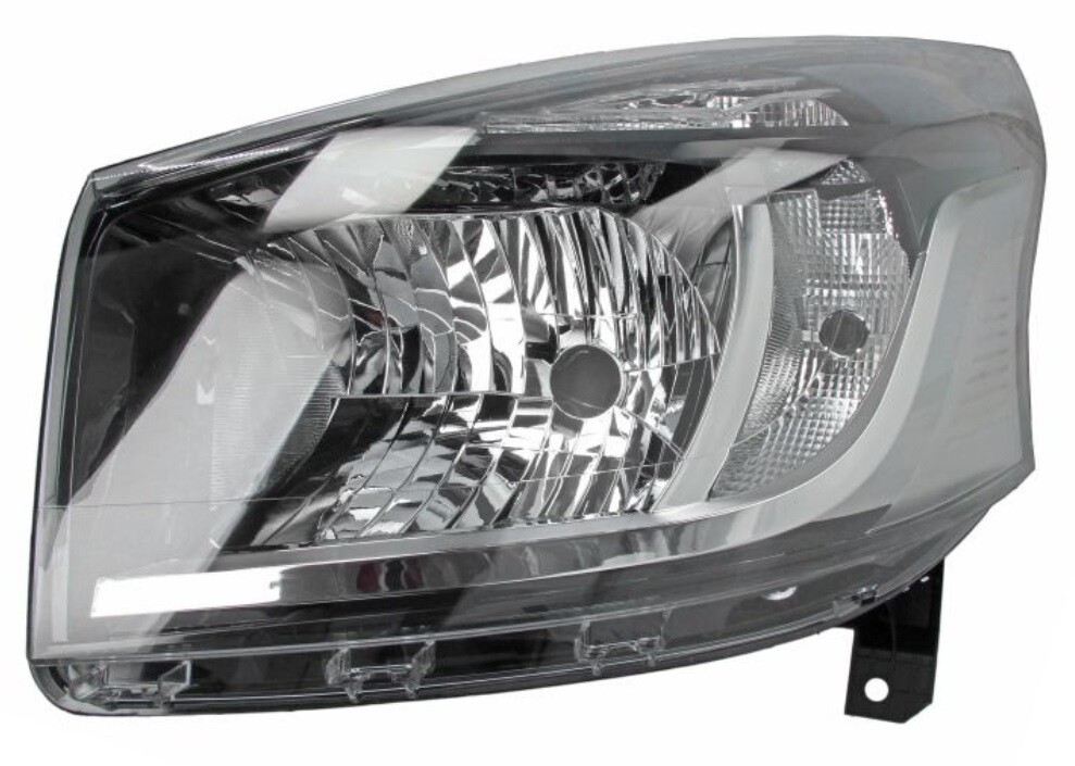 Phare électrique avant gauche H4 antibrouillard intégré pour utilitaire Renault Trafic 3