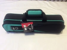 Kaces Lightweight Hardshell Flute Case, Teal, KBO-FLTL