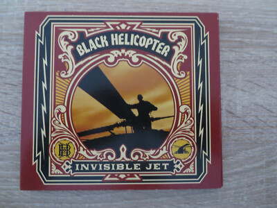 BLACK HELICOPTER  cd aus Sammlung  INVISIBLE JET digipak