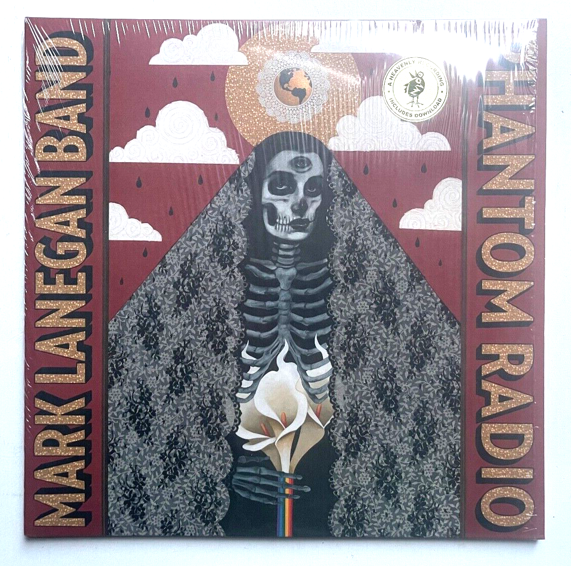 Mark Lanegan Band - Phantom Radio * White Vinyl LP * 2014 1st Press Free P&P UK