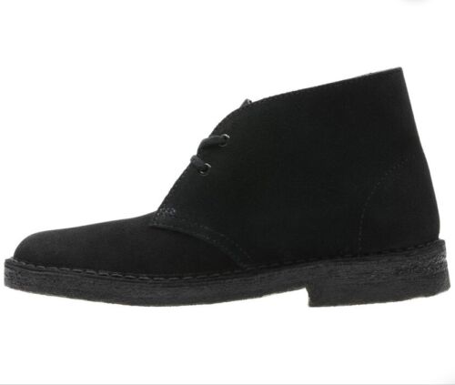 Clarks original Wüstenstiefel Wildleder schwarz Herren - Bild 3 von 5