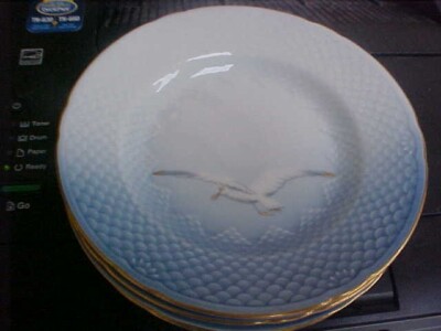 Bing & Grondahl Seagull #306 6 1/8'' Bread Plates (Set Of 4)    AM0001