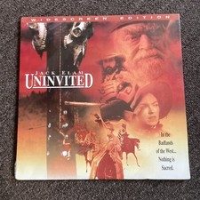 Jack Elam UNINVITED Erin Noble, Bari Buckner Rare Western Laserdisc LD New