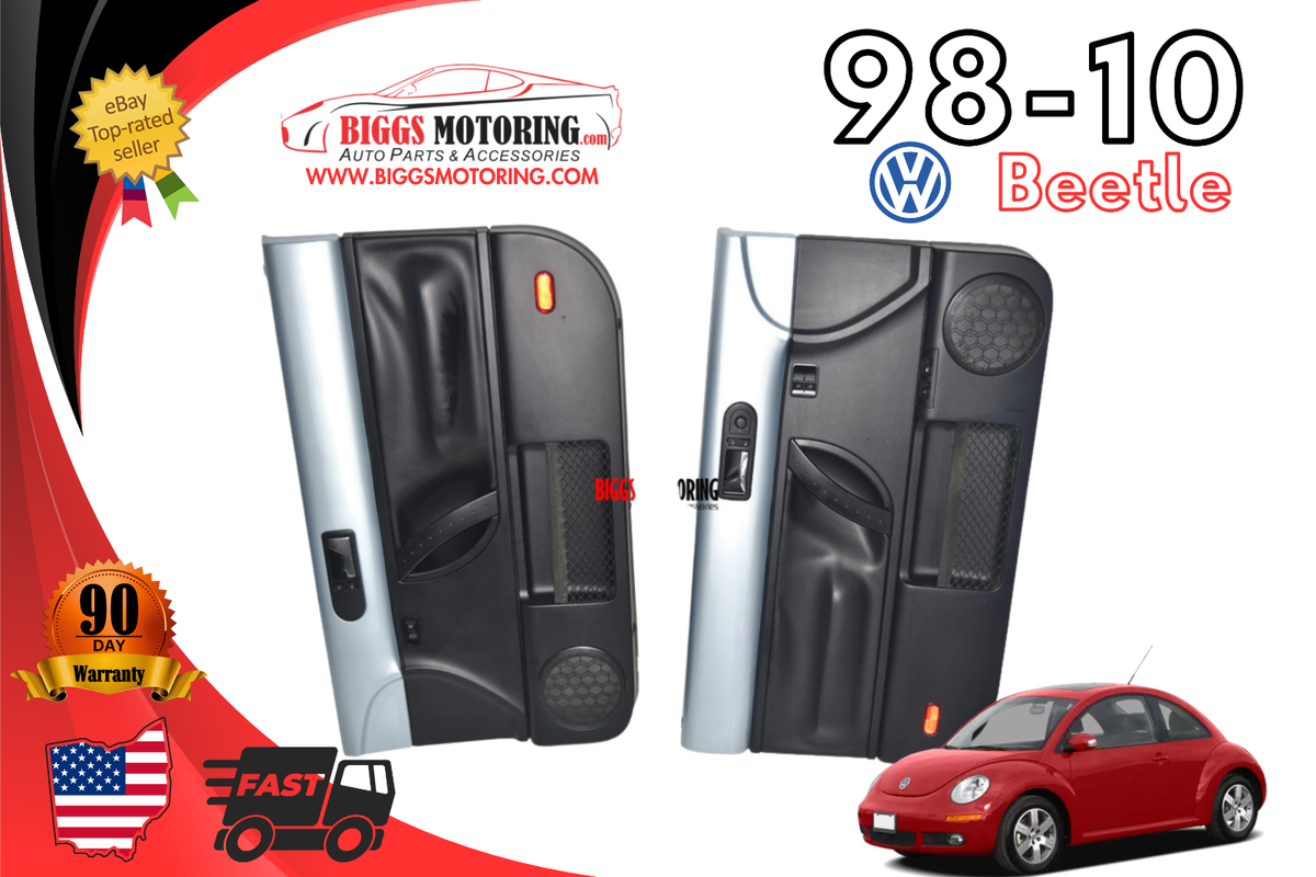 98-10 Factory Oem Volkswagen Beetle Driver & Passenger Side Door