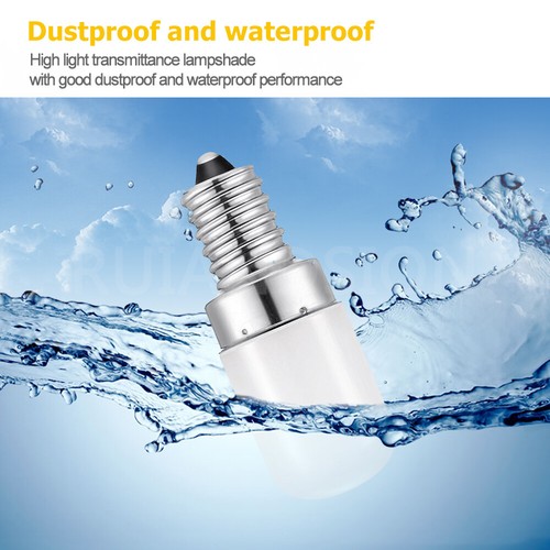 E12 2835 6 Spiral LED Bulb Refrigerator Light Chandelier Lamp 6V White/Warm - Picture 6 of 11