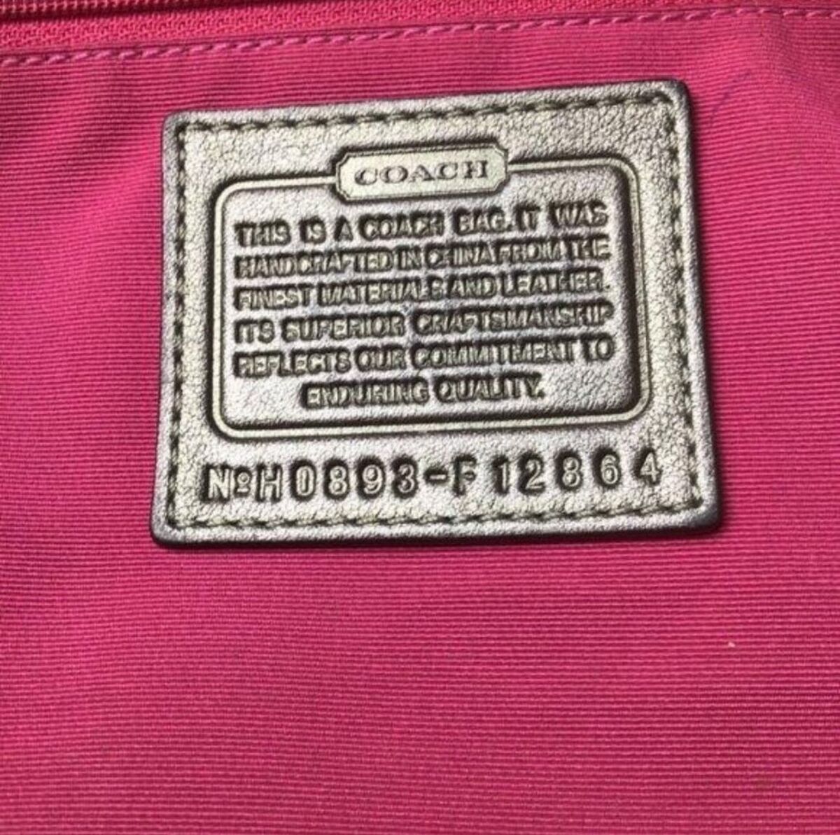 COACH 2008 Limited Holiday Edition Patchwork Pink & Metallic COACH 2008 Limited Holiday Edition Patchwork Pink & Metallic