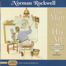 Norman Rockwell: The Man His Art PC CD life paintings painter images database