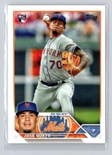 2023 Topps #615 Jose Butto RC Baseball Card New York Mets