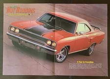 Print Ad Article Matt Delaney 1970 Plymouth Road Runner Hemi 440 Bored To 520ci