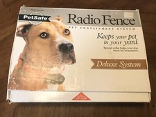 PetSafe Radio Fence Deluxe Pet Containment System RF-304W - New, Open Box