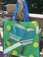 Marshalls Shopping Bag PICKLE BALL Reusable eco-friendly Tote NEW!