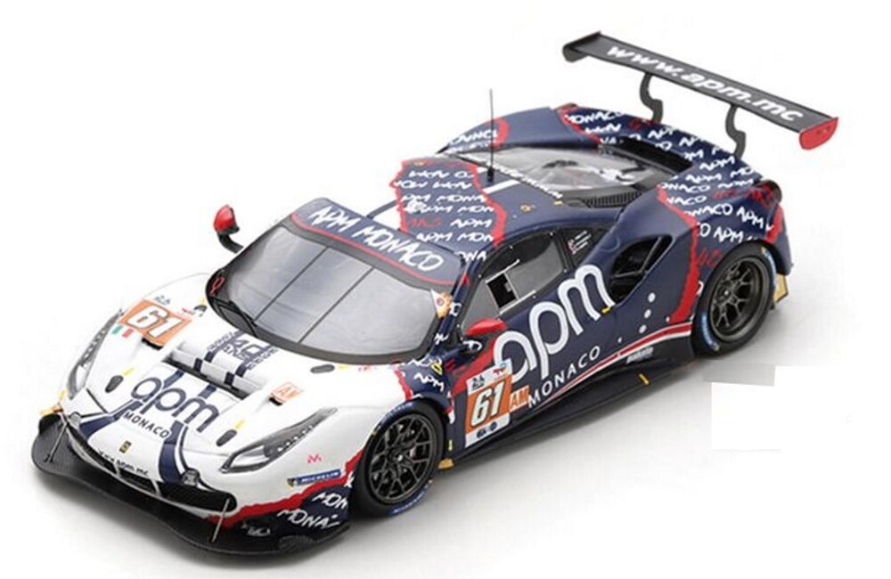 Ferrari 488 GTE EVO No. 61 AF Corse 24H Le Mans 2022 (L. Prette – C. Grunewald –