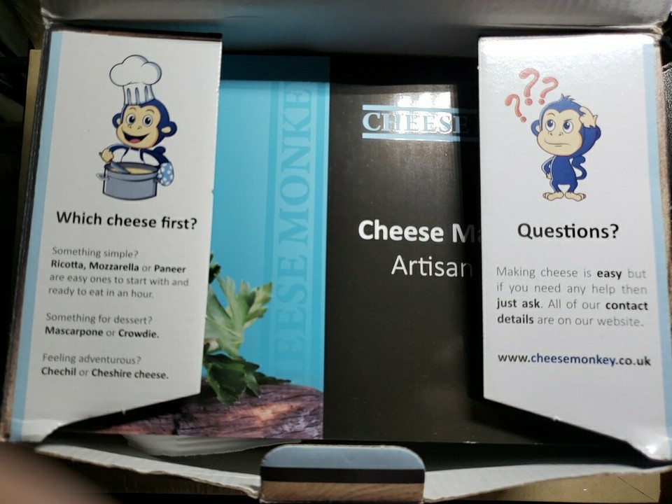 Cheese Making Kit make 30 different Artisan Cheeses Unwanted Gift