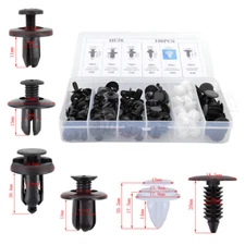100x Clip Fastener Bumper Hood Fender Retainer for 6mm 8mm 10mm 8.5mm 7.6mm Hole