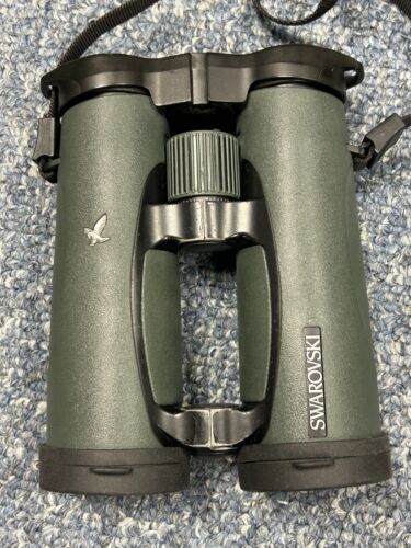 Swarovski EL SV 8.5x42 Binoculars Swarovision Case Strap Lens Caps - Excellent - Picture 2 of 6