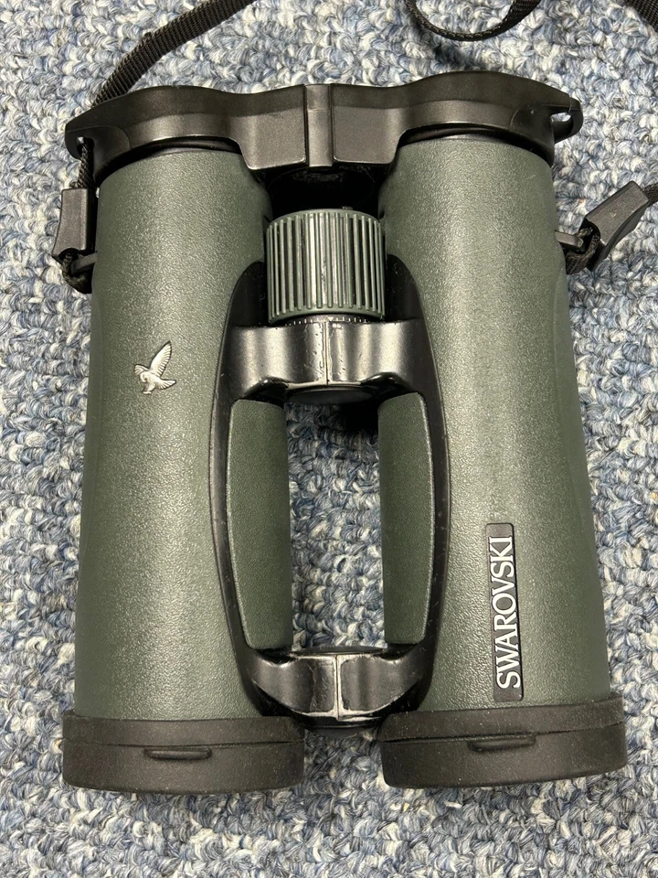 Swarovski EL SV 8.5x42 Binoculars Swarovision Case Strap Lens Caps - Excellent - Image 2 of 4