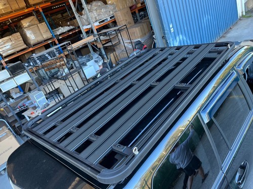 Aluminum Roof Rack Platform Fit TOYOTA Prado 120 Alloy Low Profile Multifunction - Picture 4 of 20