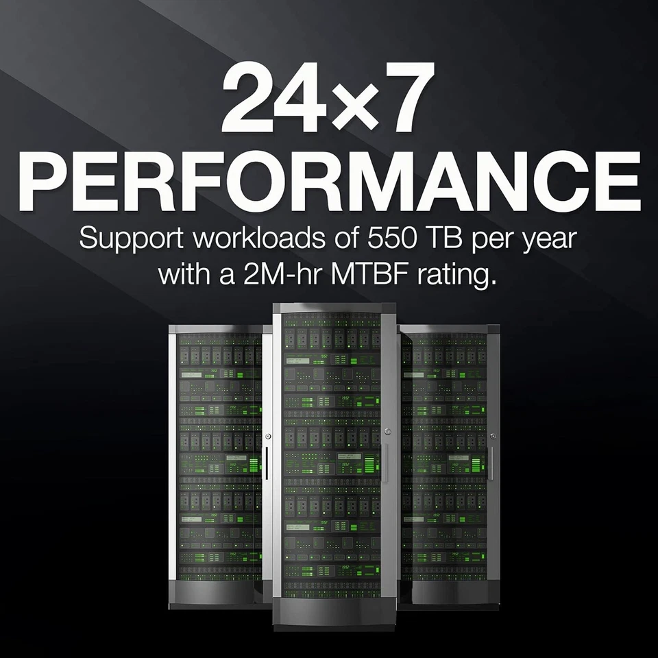 8TB Seagate Exos 7E10 SAS Enterprise HDD - 512e/4Kn 6Gb/s, 7.2K RPM, 256MB Cache - Image 3 of 4