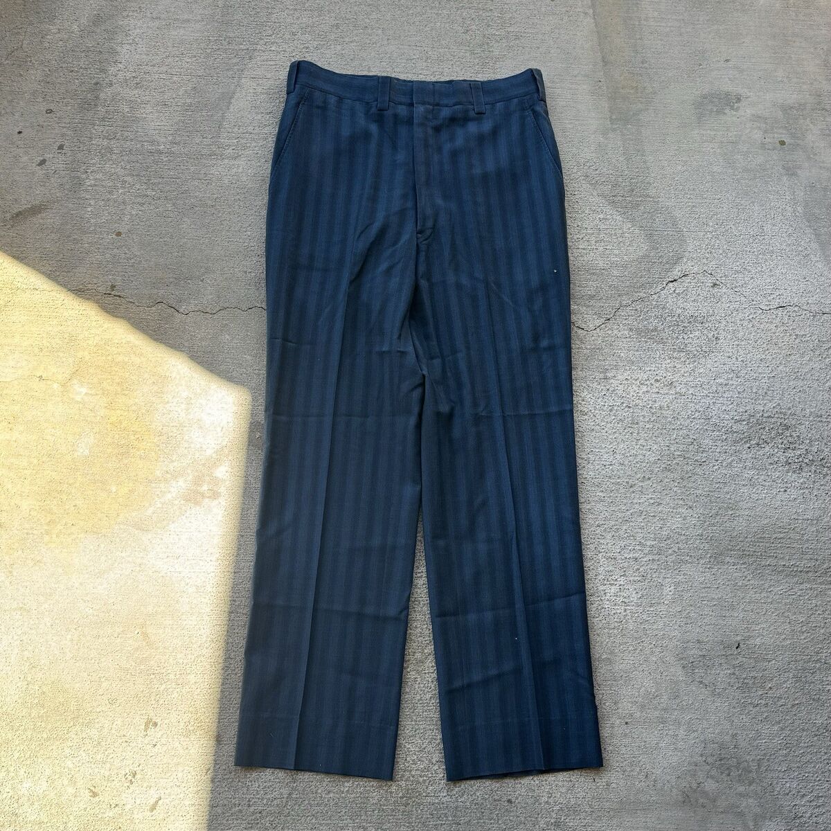 Vintage 50's GABARDINE Trousers Wool ROCKABILLY Dress Pants Vintage 50's GABARDINE Trousers Wool ROCKABILLY Dress Pants