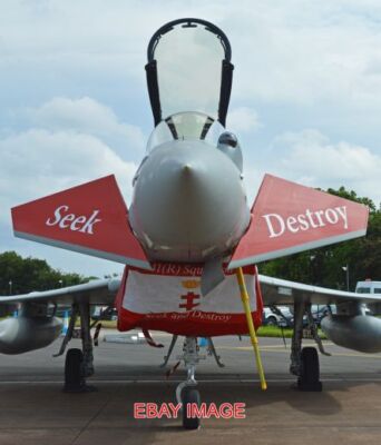 PHOTO  AEROPLANE EUROFIGHTER TYPHOON FGR.4 'ZK315' C/N 293 BS074. BUILT 2011. OP