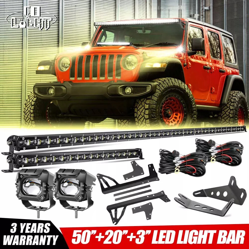 Roof 42'' LED Light Bar Bracket Wire Kit For 2019-2025 Honda - Foto 7