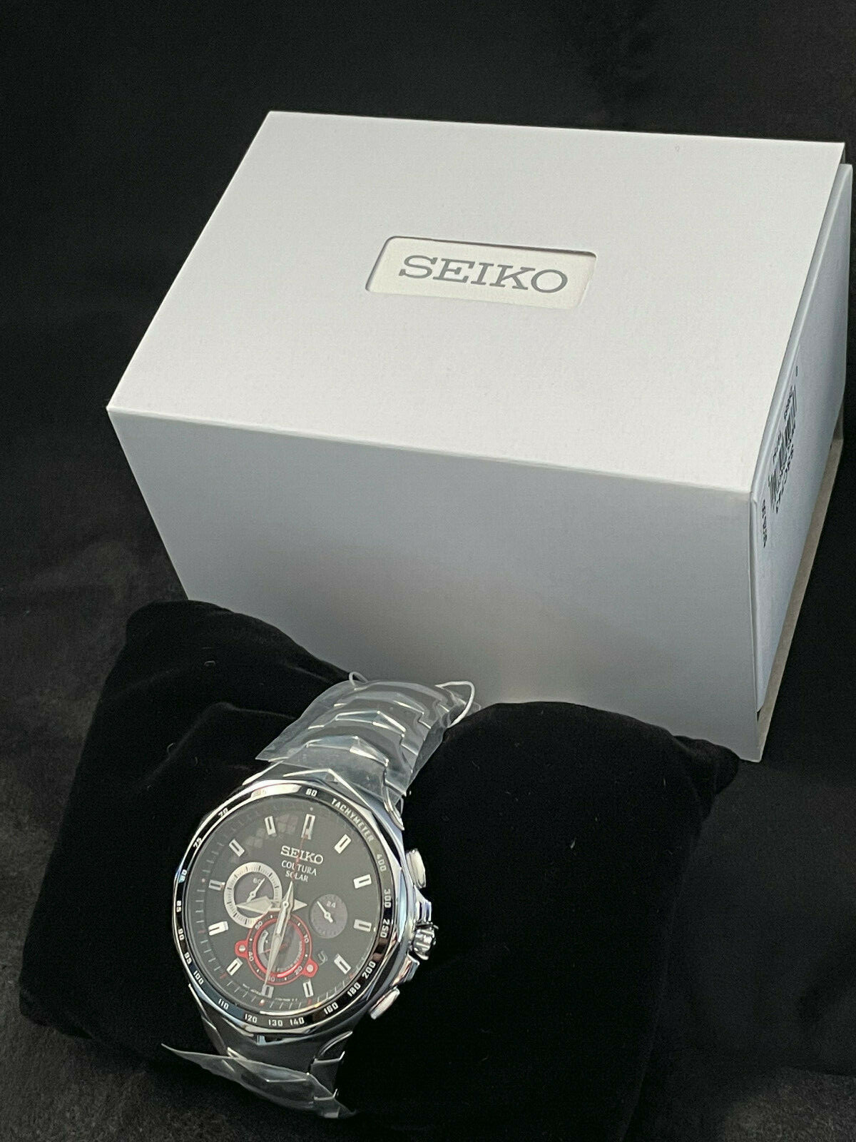Seiko Coutura Men's Black Watch 
