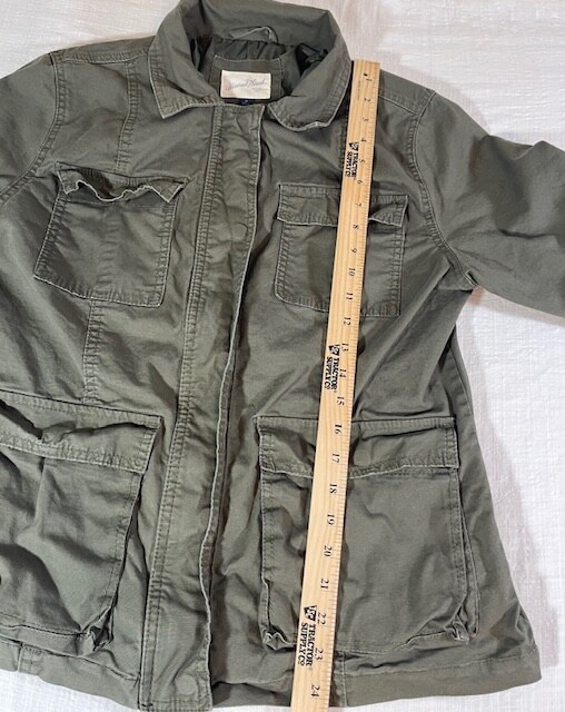 Universal Thread Womens Size Medium Jacket Green - image 4