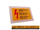 Mercedes sticker dangerous high voltage! A2105840047