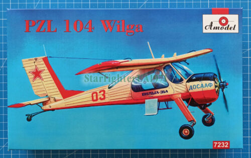 1/72 PZL 104 Wilga (Amodel 7232) 2021 re-issue - Picture 1 of 11