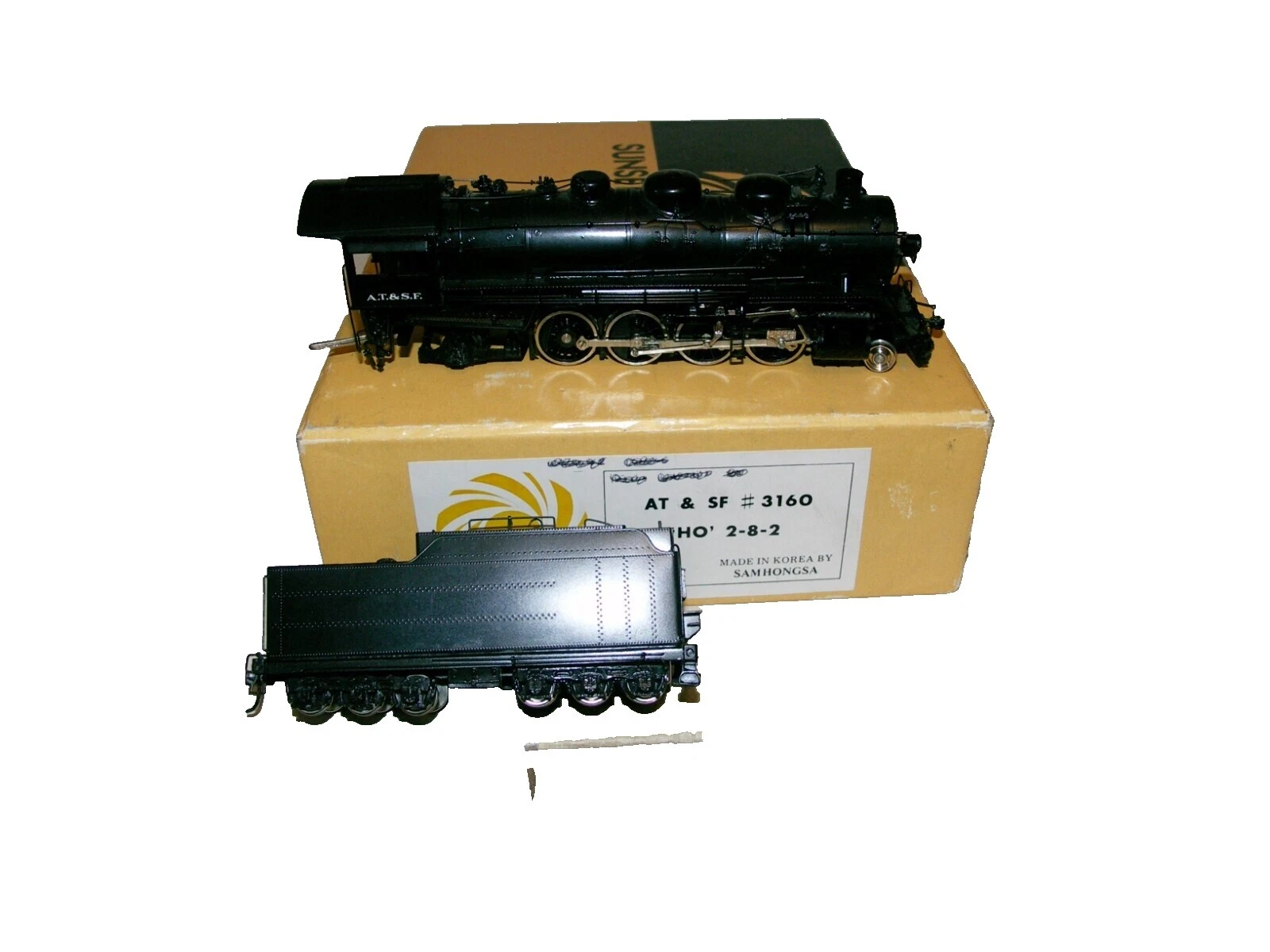 SUNSET 黑色模型火车