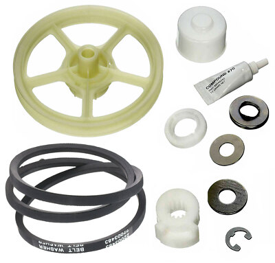 #ad W225LM Magic Chef OEM Washer Pulley Bearing Belt Kit $69.95