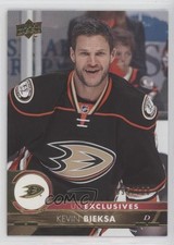 2017-18 Upper Deck Exclusives 95/100 Kevin Bieksa #4 xp6