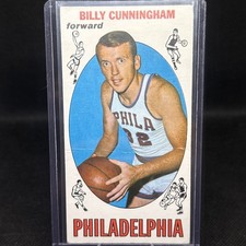 1969-70 Topps - Billy Cunningham #40 (RC) *CREASE*