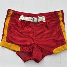 Vintage 1940 s Basketball Shorts Belted 40s F...