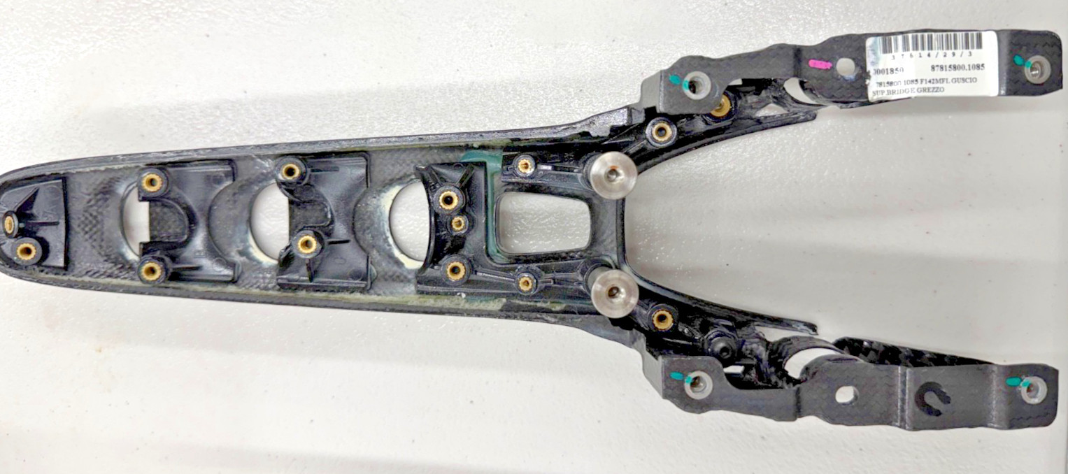 Ferrari F8 Tributo / Spider OEM Carbon Fiber Center Console F1 Bridge