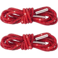 Glitter Rhinestone Shoe Laces Crystal Bling Diamond Rope Laces for Sneakers