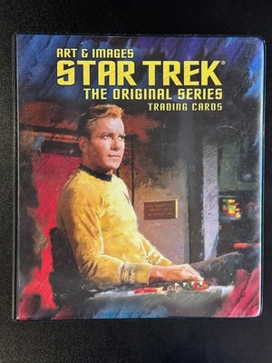Star Trek TOS Art & Images ULTRA Mini-Master Card Set & Binder (w/8 AUTOGRAPHS)