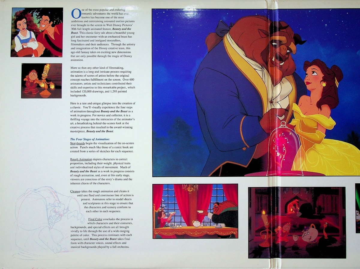 Beauty and the Beast LaserDisc 1991 Animated CAV Letterbox Disney