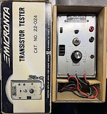 Radio Shack Micronta  Transistor Tester Cat. No. 22-024 Vintage
