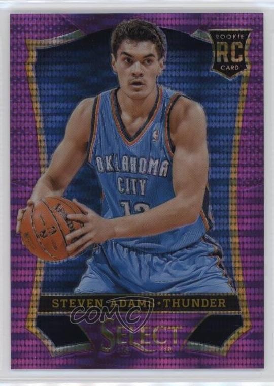 2013-14 Panini Select Purple Prizm 99/99 Steven Adams #195 1cc7