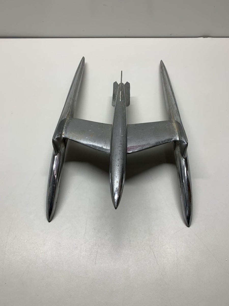 Vintage 1951 Oldsmobile Rocket Hood Ornament Gerity 560354 | eBay