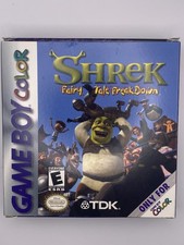 Shrek: Fairy Tale Freakdown Gameboy Color 2001 CIB