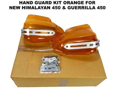 HANDGUARD KIT ORANGE FIT FOR ROYAL ENFIELD NEW HIMALAYAN 450 & GUERRILLA 450