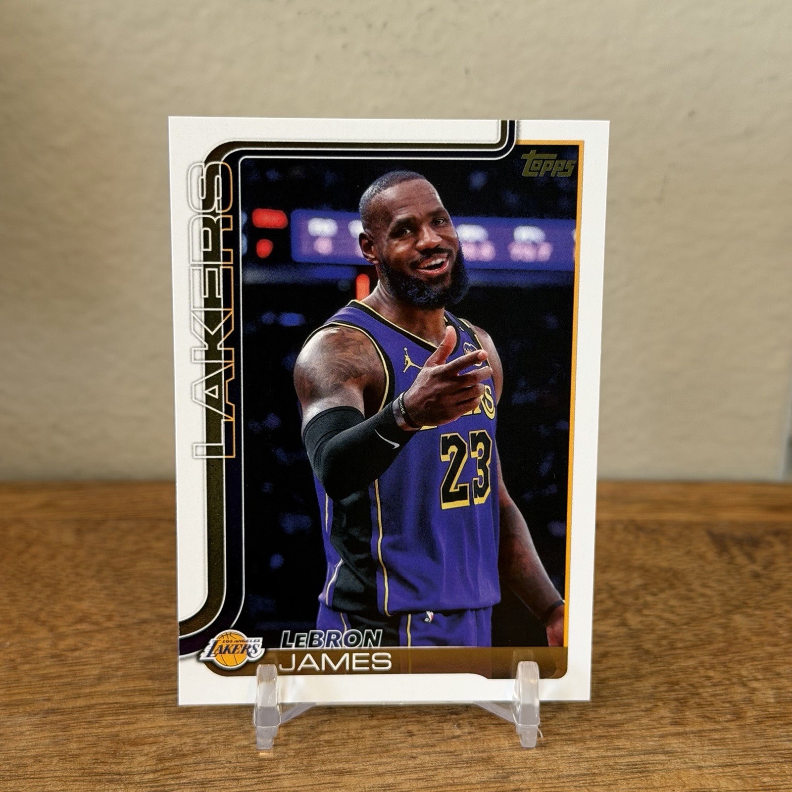 2025 Topps Golden Mirror Image Variation LeBron James SSP Case Hit #150 Lakers